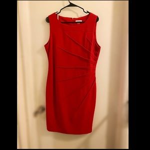 Calvin Klein Women’s Red Dress